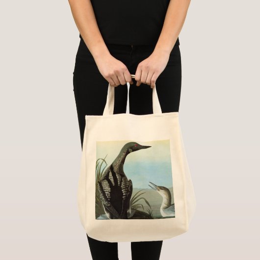 Audubon: Arctic Loon Tote Bag (Voorkant (product))