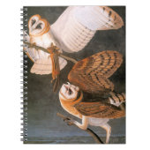 Audubon: Barn Owl Notitieboek (Voorkant)