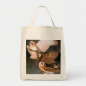 Audubon: Barn Owl Tote Bag (Voorkant)