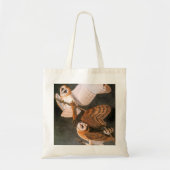 Audubon: Barn Owl Tote Bag (Voorkant)
