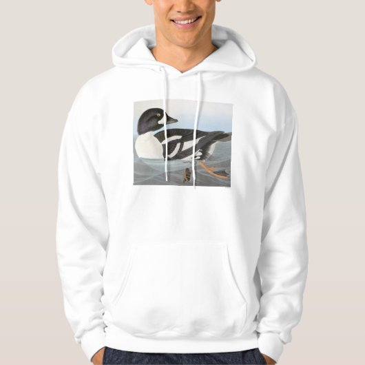 Audubon: Barrow's Goldeneye Hoodie (Voorkant)