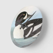 Audubon: Barrow's Goldeneye Ronde Klok (Hoek)
