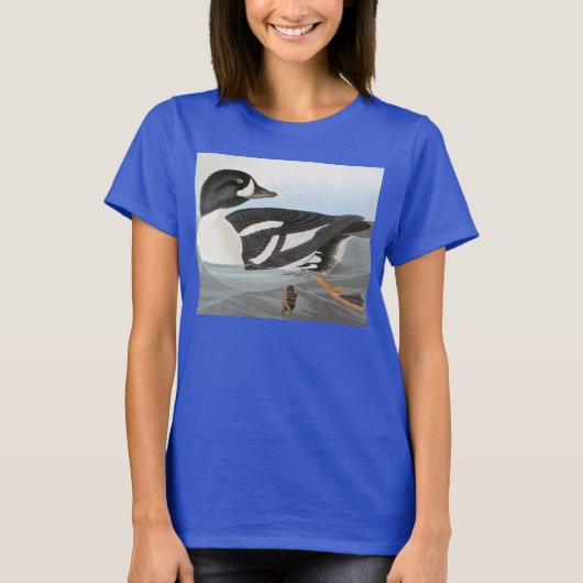 Audubon: Barrow's Goldeneye T-shirt (Voorkant)