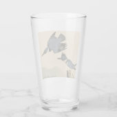Audubon Belted Kingfisher Wildlife Bird Glas (Achterkant)