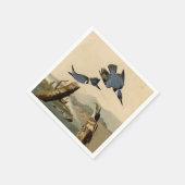 Audubon Belted Kingfisher Wildlife Bird Servet (Hoek)