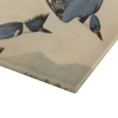 Audubon Belted Kingfisher Wildlife Bird Snijplank (Hoek)