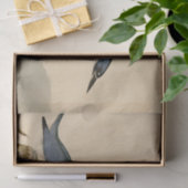 Audubon Belted Kingfisher Wildlife Bird Tissuepapier (Geschenk)