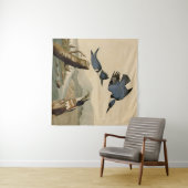 Audubon Belted Kingfisher Wildlife Bird Wandkleed (In Situ (horizontaal))