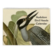 Audubon Bird Head Kalender (Hoes)