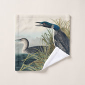 Audubon Bird Loon Diver Classic Bad Handdoek (Wasdoekje)