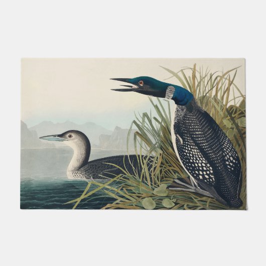 Audubon Bird Loon Diver Classic Deurmat (Voorkant)