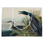 Audubon Bird Loon Diver Classic Groot Cadeauzakje (Voorkant)