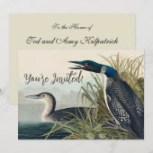 Audubon Bird Loon Diver Classic Kaart (Voorkant / Achterkant)