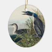 Audubon Bird Loon Diver Classic Keramisch Ornament (Links)