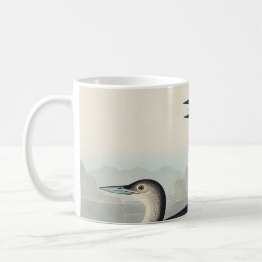 Audubon Bird Loon Diver Classic Koffiemok (Links)