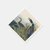 Audubon Bird Loon Diver Classic Servet (Hoek)