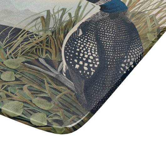 Audubon Bird Loon Diver Classic Snijplank (Hoek)