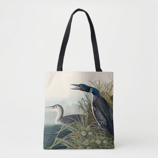 Audubon Bird Loon Diver Classic Tote Bag (Voorkant)