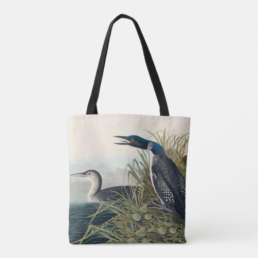 Audubon Bird Loon Diver Classic Tote Bag (Achterkant)