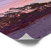 Audubon Bird Sanctuary Beach at Dawn, Alabama Poster (Hoek)