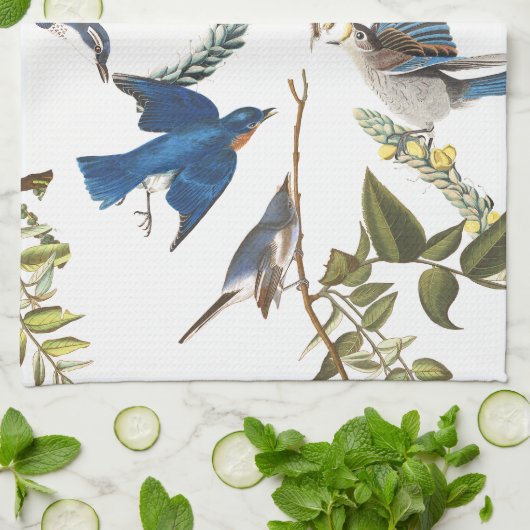 Audubon Bird Wildlife Floral Kitchen Towels Theedoek (Gevouwen)
