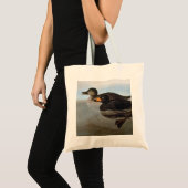 Audubon: Black Scoter Tote Bag (Voorkant (product))
