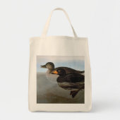 Audubon: Black Scoter Tote Bag (Voorkant)