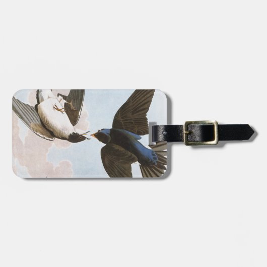 Audubon: Blauwval Bagagelabel (Voorkant horizontaal)