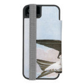 Audubon: Blauwval Incipio iPhone Portemonnee Hoesje (Agenda Achterkant)