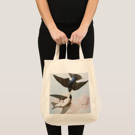 Audubon: Blauwval Tote Bag (Voorkant (product))