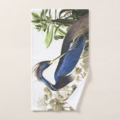 Audubon Blue Heron Bird Wildlife Bath Towel Set Bad Handdoek (Handdoek)