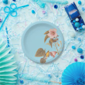 Audubon Blue Winged Yellow Warbler Bird Papieren Bordje (Feest)