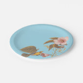 Audubon Blue Winged Yellow Warbler Bird Papieren Bordje (Gekanteld)