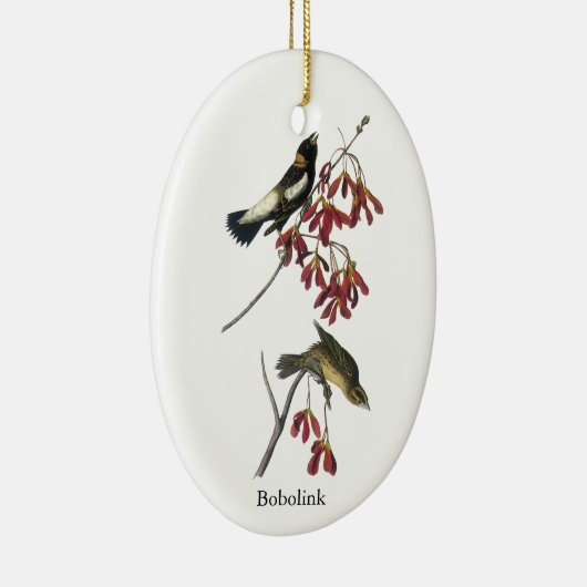 Audubon Bobolink Keramisch Ornament (Rechts)