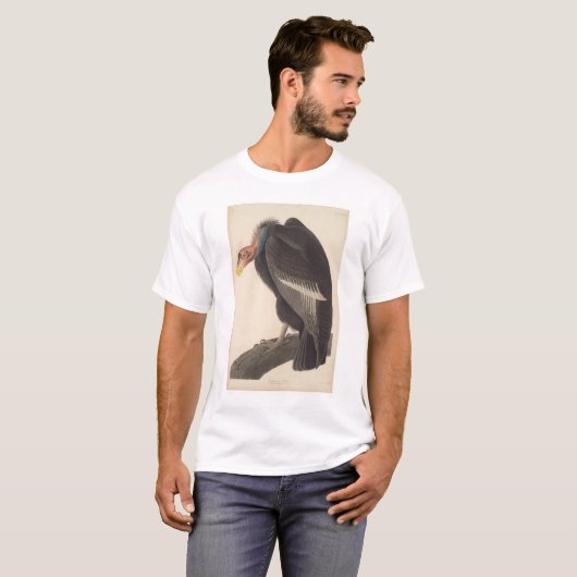 Audubon California Vulture (2609A) T-shirt (Voorkant volledig)