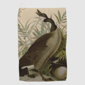 Audubon Canada Goose Wildlife Bird Golfhanddoek (Voorkant)