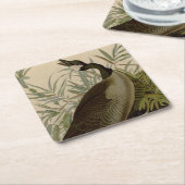 Audubon Canada Goose Wildlife Bird Kartonnen Onderzetters (Schuin)