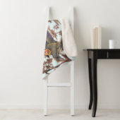 Audubon Carolina Paraket Flock Sherpa Deken (In situ)