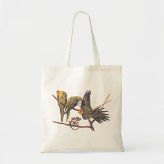 Audubon Carolina Parkietentrio T-shirt Tote Bag