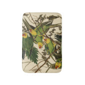 Audubon Carolina Parrot Bird illustratie Badmat (Voorkant Verticaal)