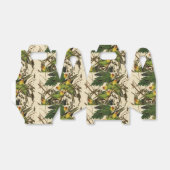 Audubon Carolina Parrot Bird illustratie Bedankdoosjes (Uitgevouwen)