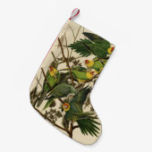 Audubon Carolina Parrot Bird illustratie Kleine Kerstsok (Voorkant (Hangend))
