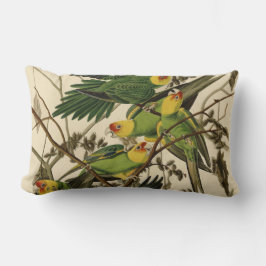 Audubon Carolina Parrot Bird illustratie Kussen