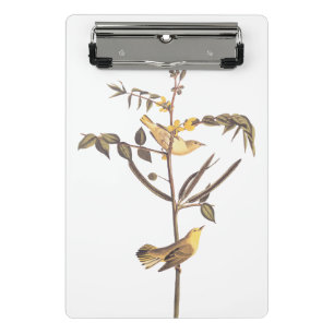 Audubon Children's Warbler Songbird Mini Klembord