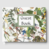 Audubon Collage Birds Wildlife Flowers Gastboek Gastenboek (Voorkant)