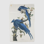 Audubon Columbia Jay zwart keel ekster Jay Golfhanddoek (Voorkant)