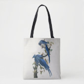 Audubon Columbia Jay zwart keel ekster Jay Tote Bag (Voorkant)