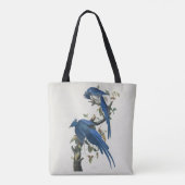 Audubon Columbia Jay zwart keel ekster Jay Tote Bag (Achterkant)