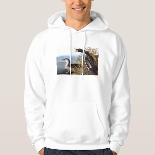 Audubon: Common Loon Hoodie (Voorkant)