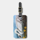 Audubon: Common Swan Bagagelabel (Voorkant verticaal)